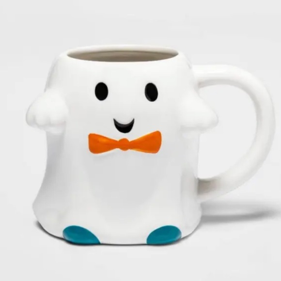 NEW 2022 Halloween 12oz Stoneware Ghost Figural Mug - Hyde & EEK! Boutique - Picture 1 of 9